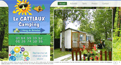 Desktop Screenshot of camping-belesbat.com